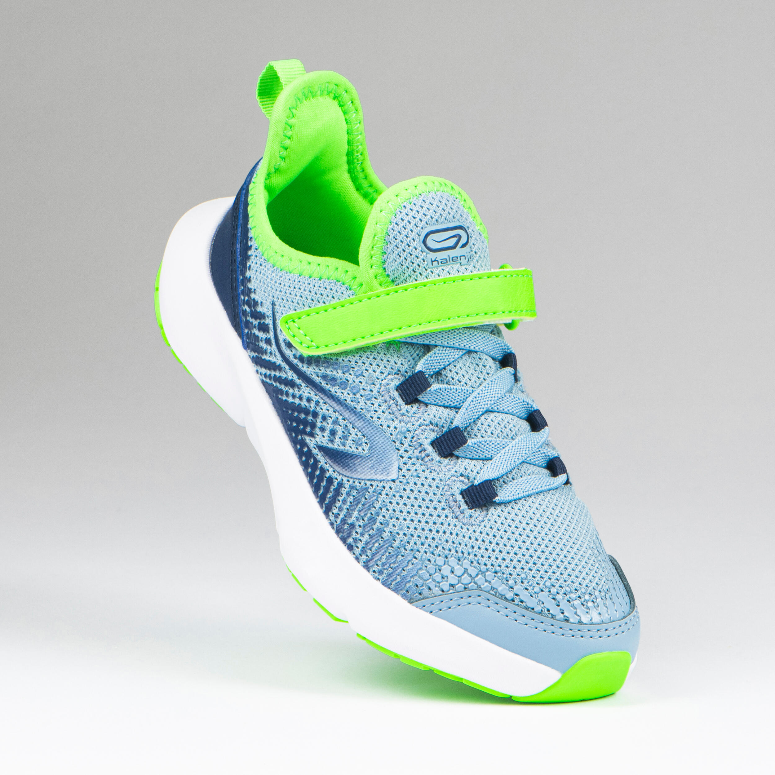 Scarpe ginnastica bambino AT FLEX denim DECATHLON | DECATHLON