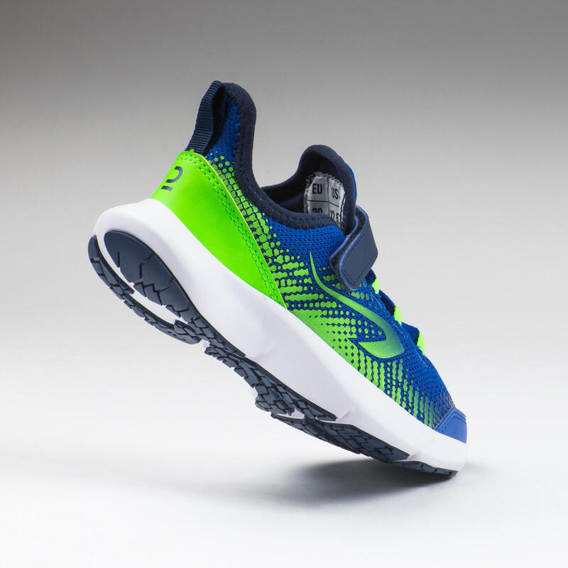 Dětské běžecké boty At Flex Run modro-zelené