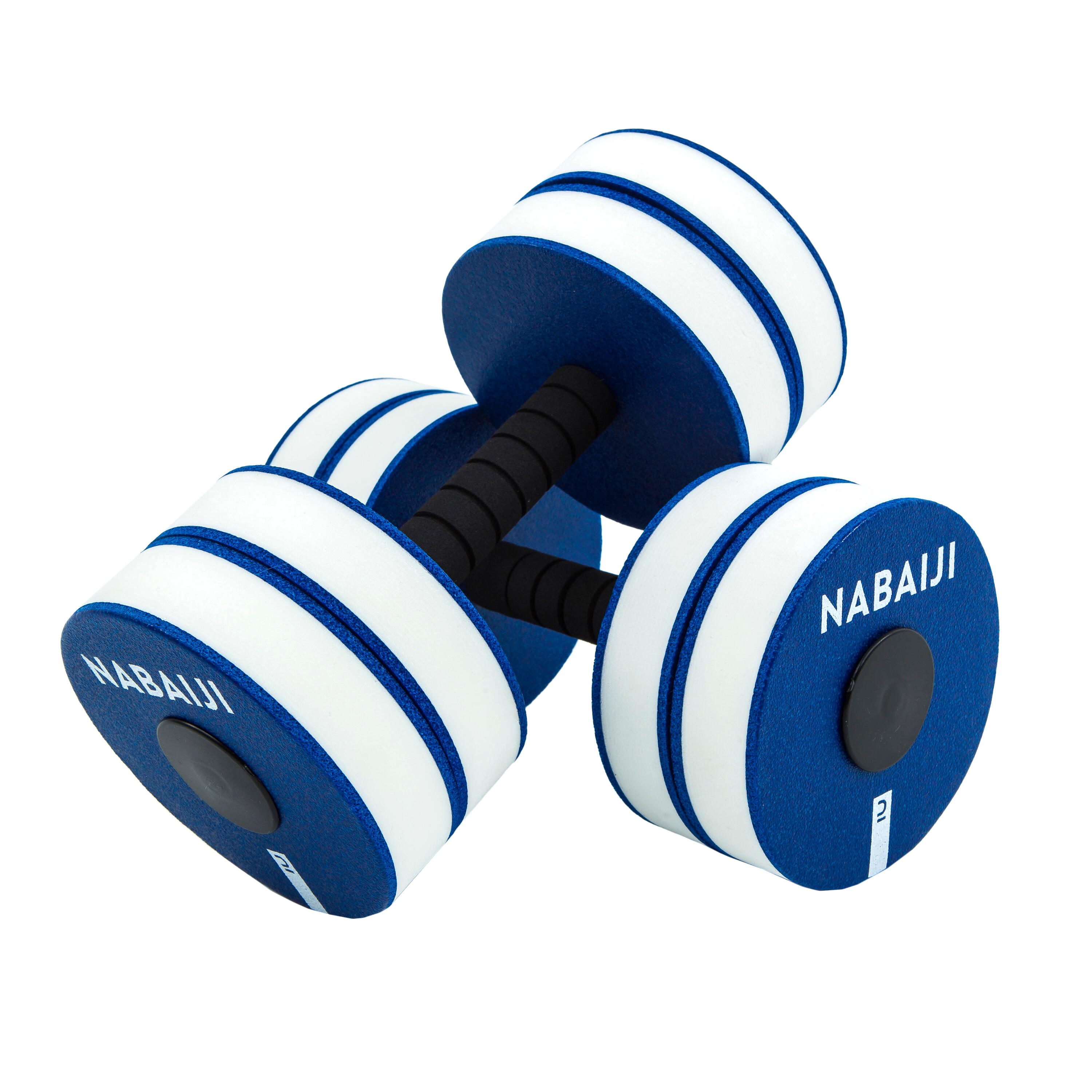 Sports Aquatic Exercise High- Density Dumbbell PRETYZOOM EVA- Foam Dumbbell Water Exercise Pool Fitness Water Aerobic Soft Padded Water Weight 