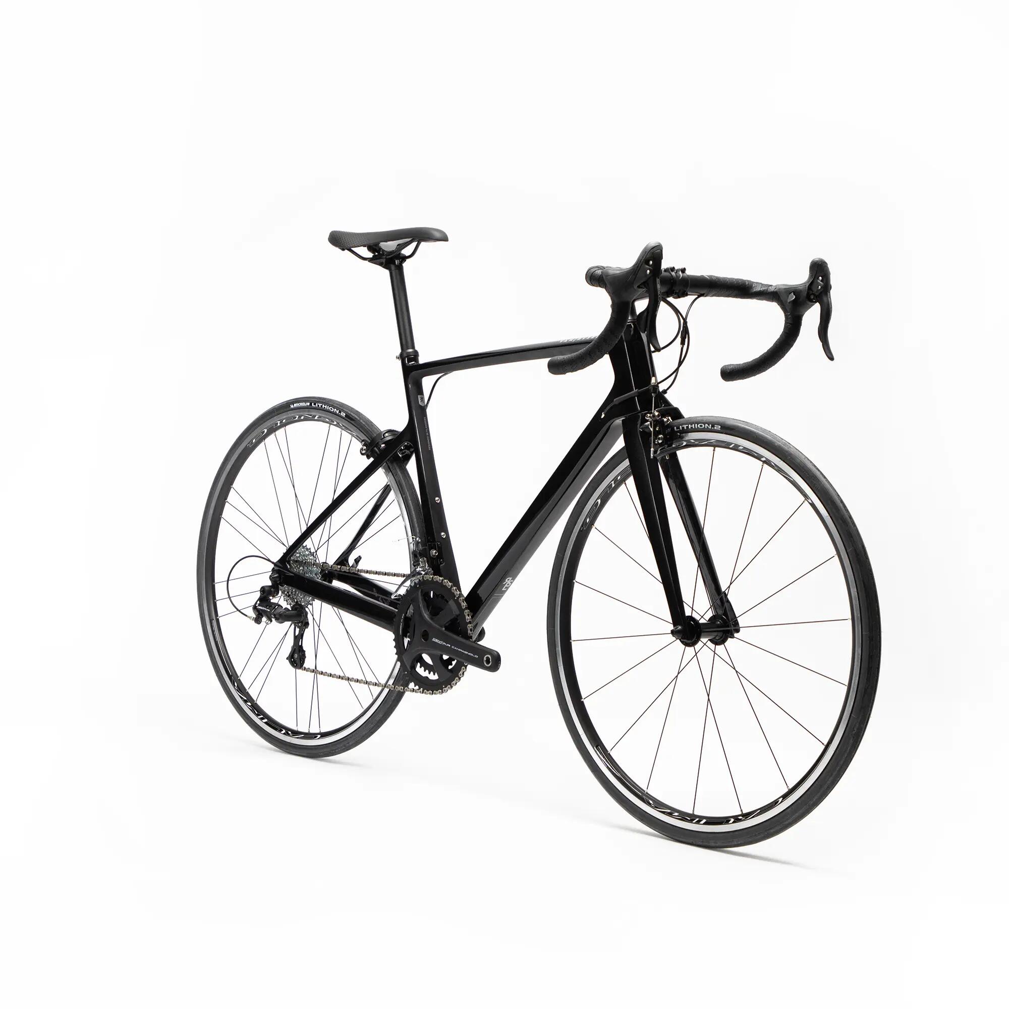 Men's Road Bike EDR CF Centaur - Black 3/6