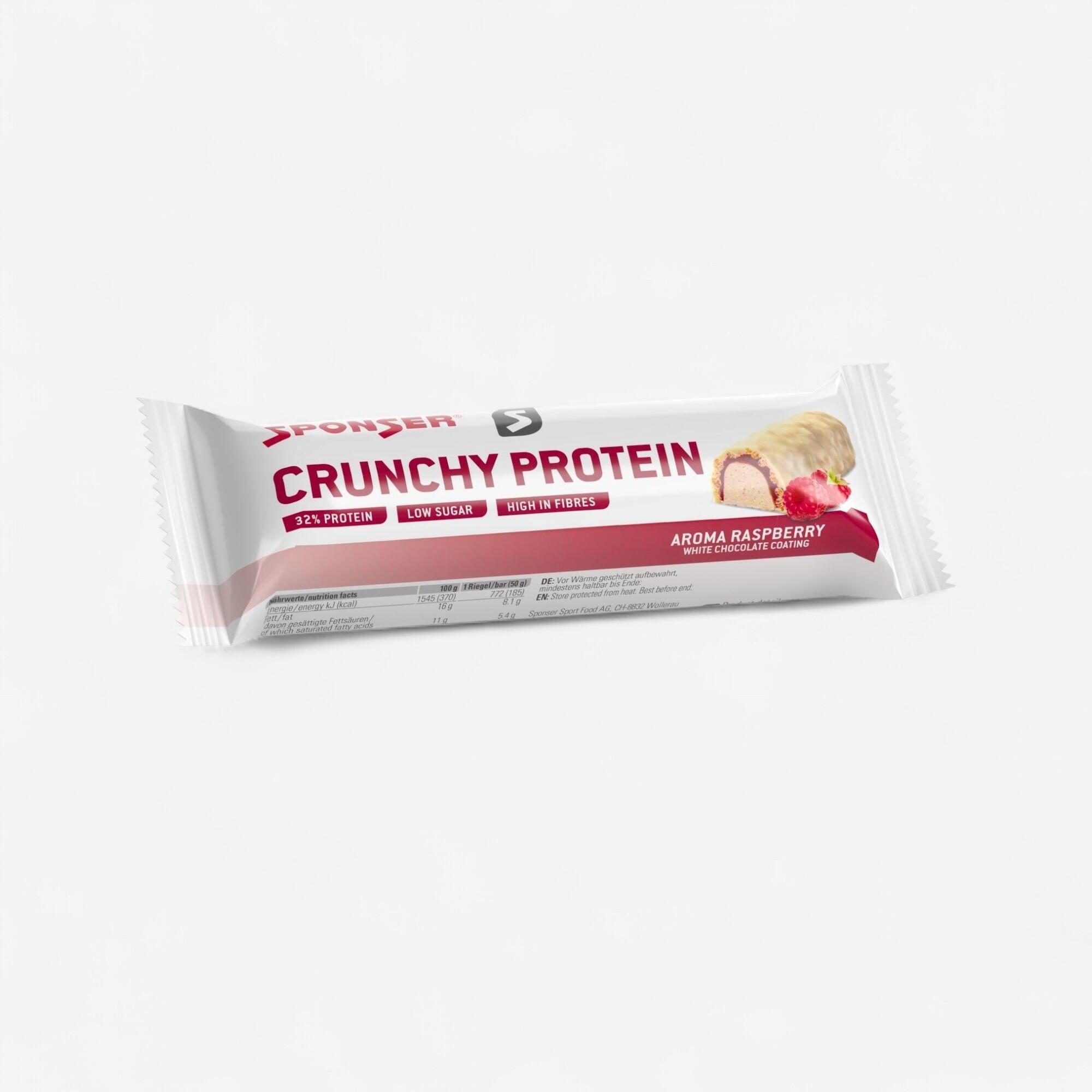 SPONSER Barretta CRUNCHY PROTEIN lampone