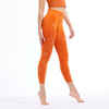 LEGGING 7/8 YOGA DYN SANS COUTURES ORANGE