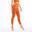Mallas Leggings de yoga seamless tobillero Mujer Kimjaly naranja