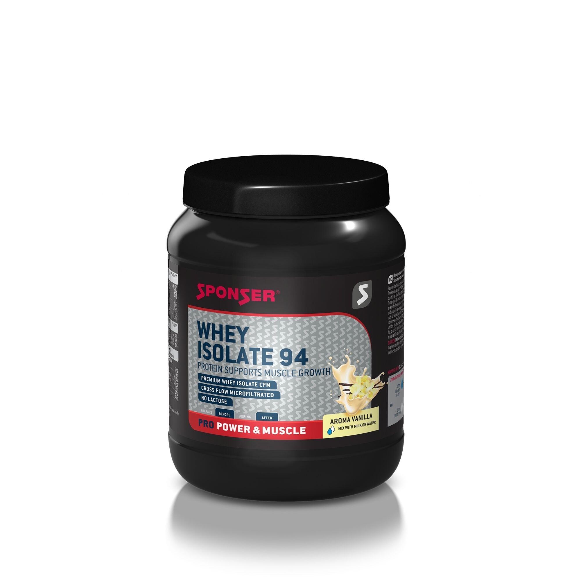 SPONSER Proteine WHEY ISOLATE 94 vaniglia