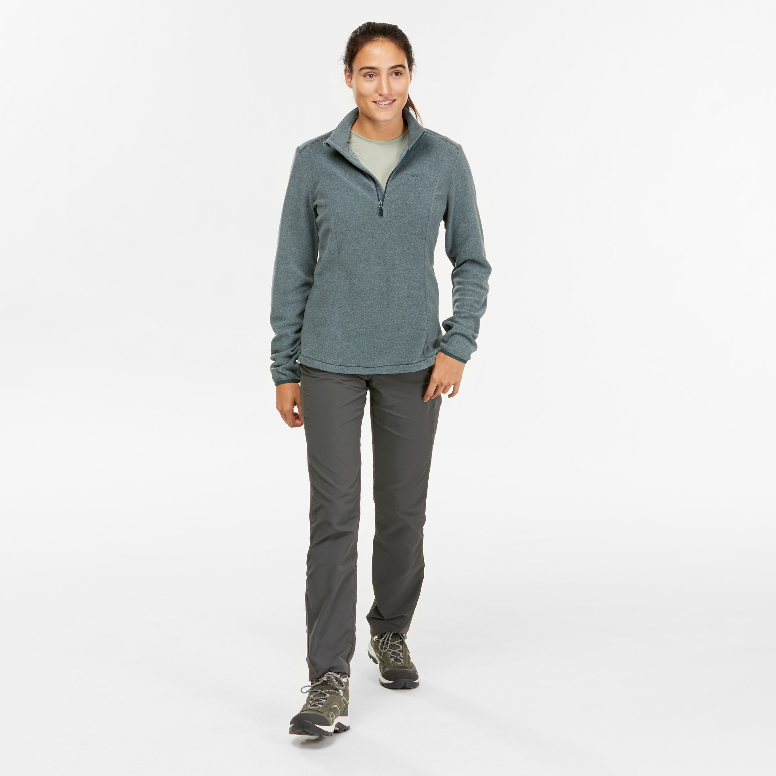 Women’s Mountain Walking Fleece - MH100 6/7