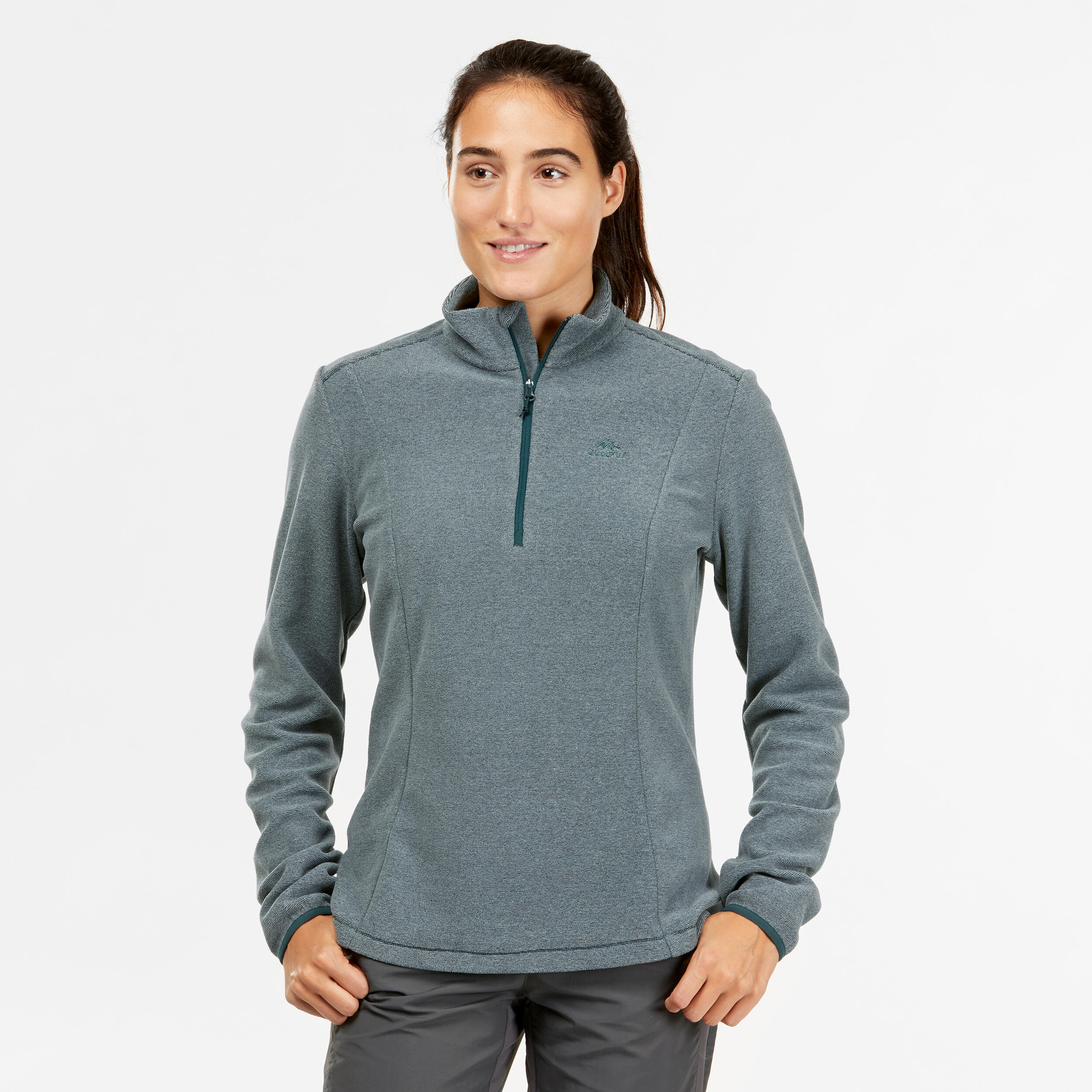 Women’s Mountain Walking Fleece - MH100 5/7