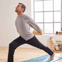 Seamless Long-Sleeved Gentle Yoga T-Shirt - Grey