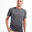 T-shirt uomo yoga seamless grigio scuro