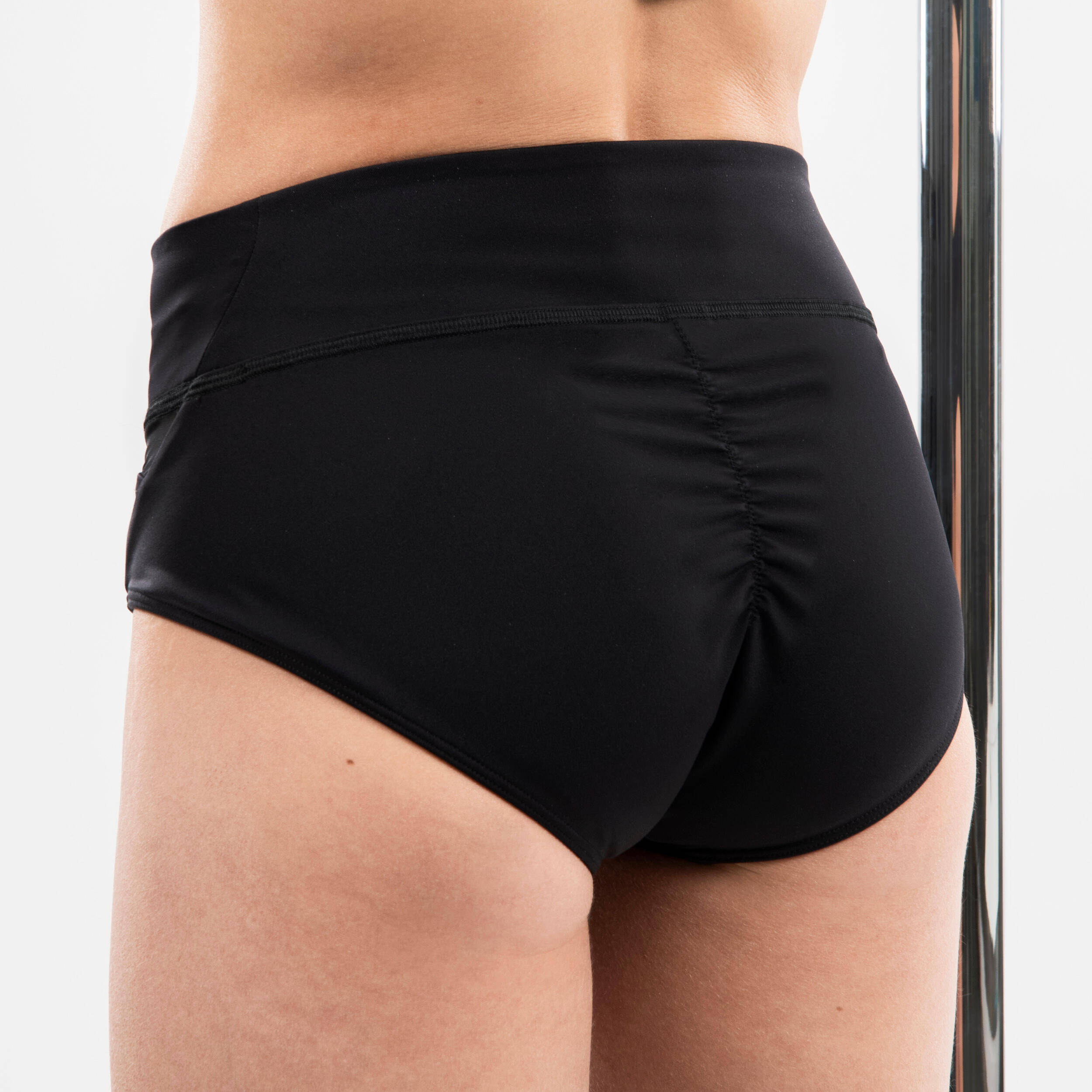 Women's Pole Dance Shorts - Black -  3