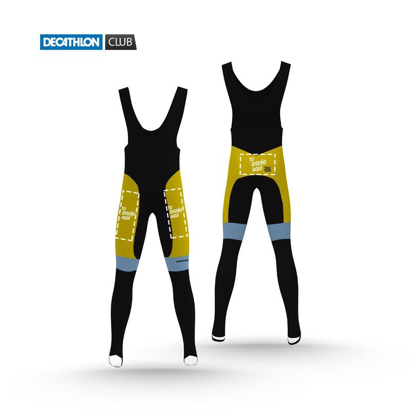 CULOTTE CICLISMO PERSONALIZADO LARGO INVERNO HOMBRE