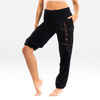 Women's Modern Dance Adjustable Bottoms - Black