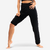 Pantalon de danse moderne fluide noir femme
