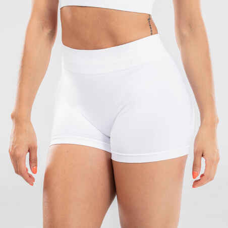 Women's Seamless Modern Dance Shorts - White