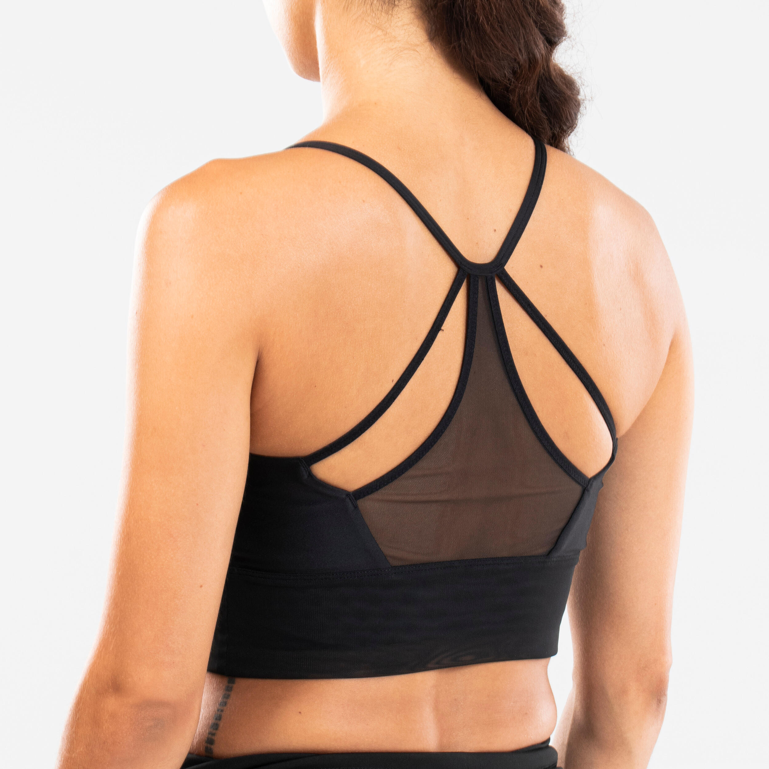 Women's Modern Dance Bra - Black 7/9