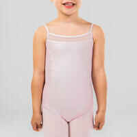 Girls' Ballet Camisole Leotard - Pink