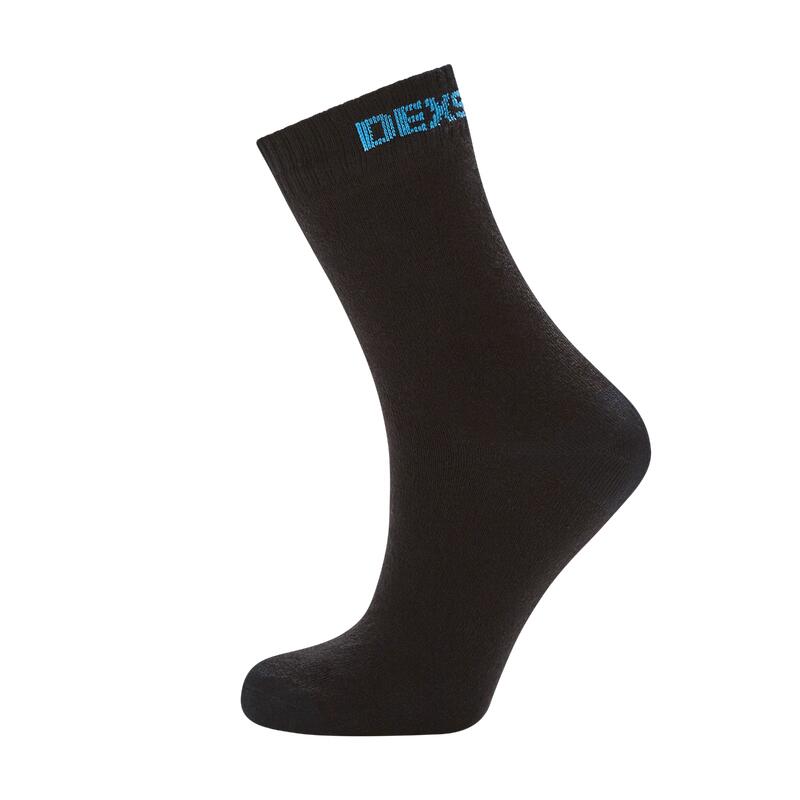 CALCETINES TERMICOS DE CICLISMO IMPERMEABLES DEXSHELL NEGROS