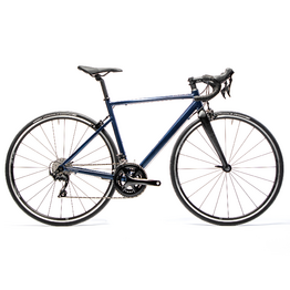 Vélo endurance Shimano 105, EDR AF Femme Bleu Foncé