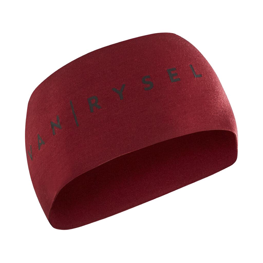 Cycling headband roadr 500 - burgundy
