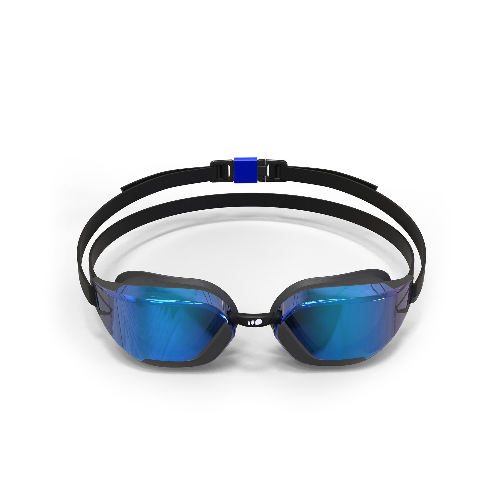 Lunettes de natation verres miroir - B-Fast 900 bleu - NABAIJI