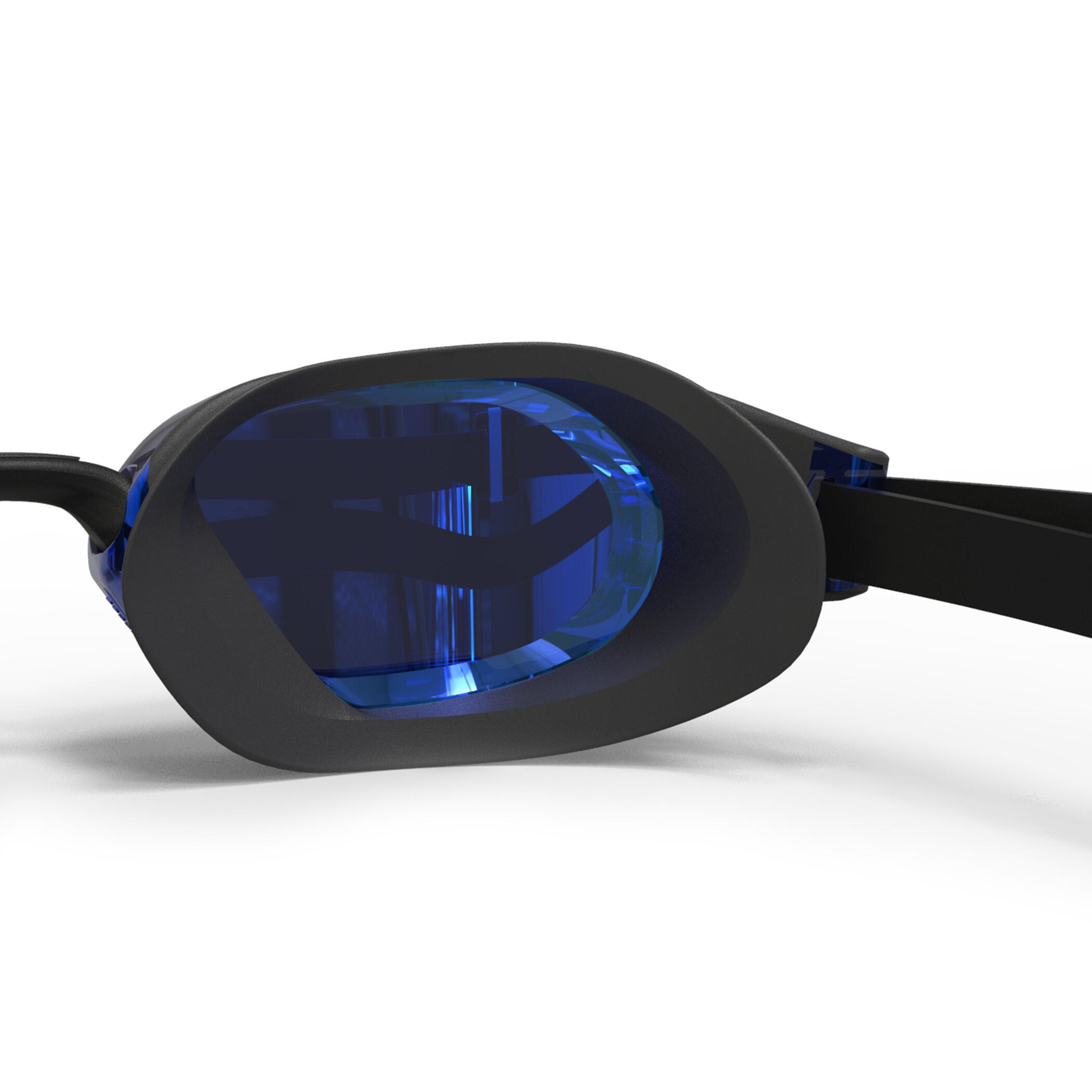 Lunettes de natation verres miroir - B-Fast 900 bleu - NABAIJI