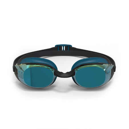 Gafas natación cristales espejo Bfit azul