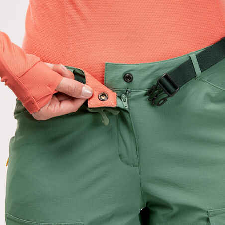 Women's Anti-mosquito Trousers - Tropic 500 - green