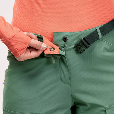 Celana Panjang Trekking Anti Nyamuk Wanita Tropic 900 - hijau