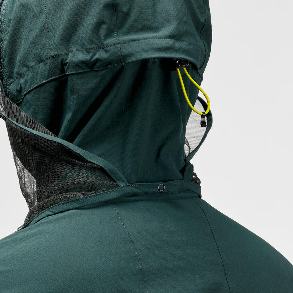 Chaqueta antimosquitos de trekking para Adultos Forclaz Tropic 500 verde