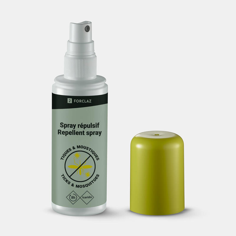 Muggen- en tekenspray voor trekking Icaridine 100 ml