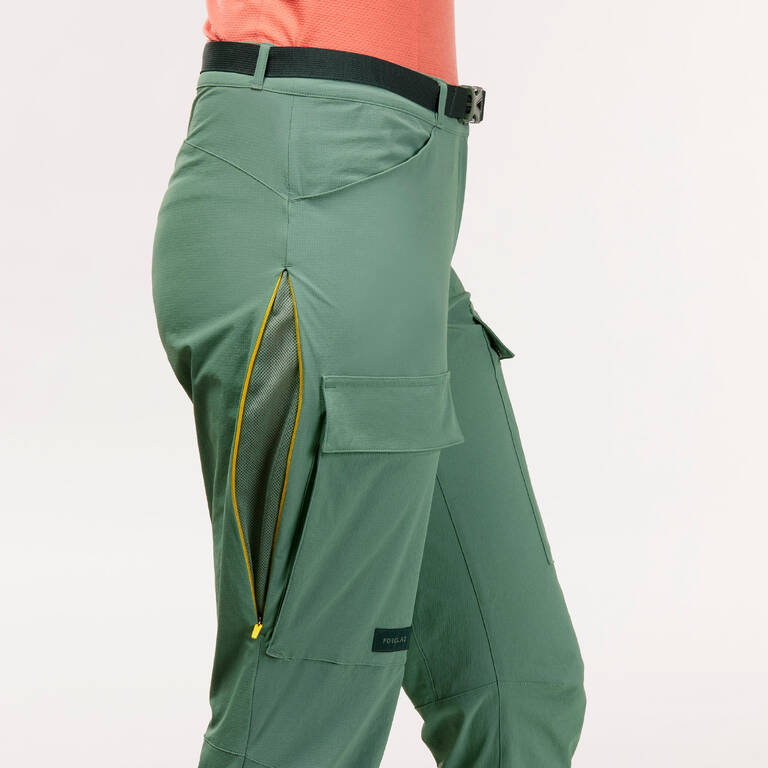 Celana Panjang Trekking Anti Nyamuk Wanita Tropic 900 - hijau