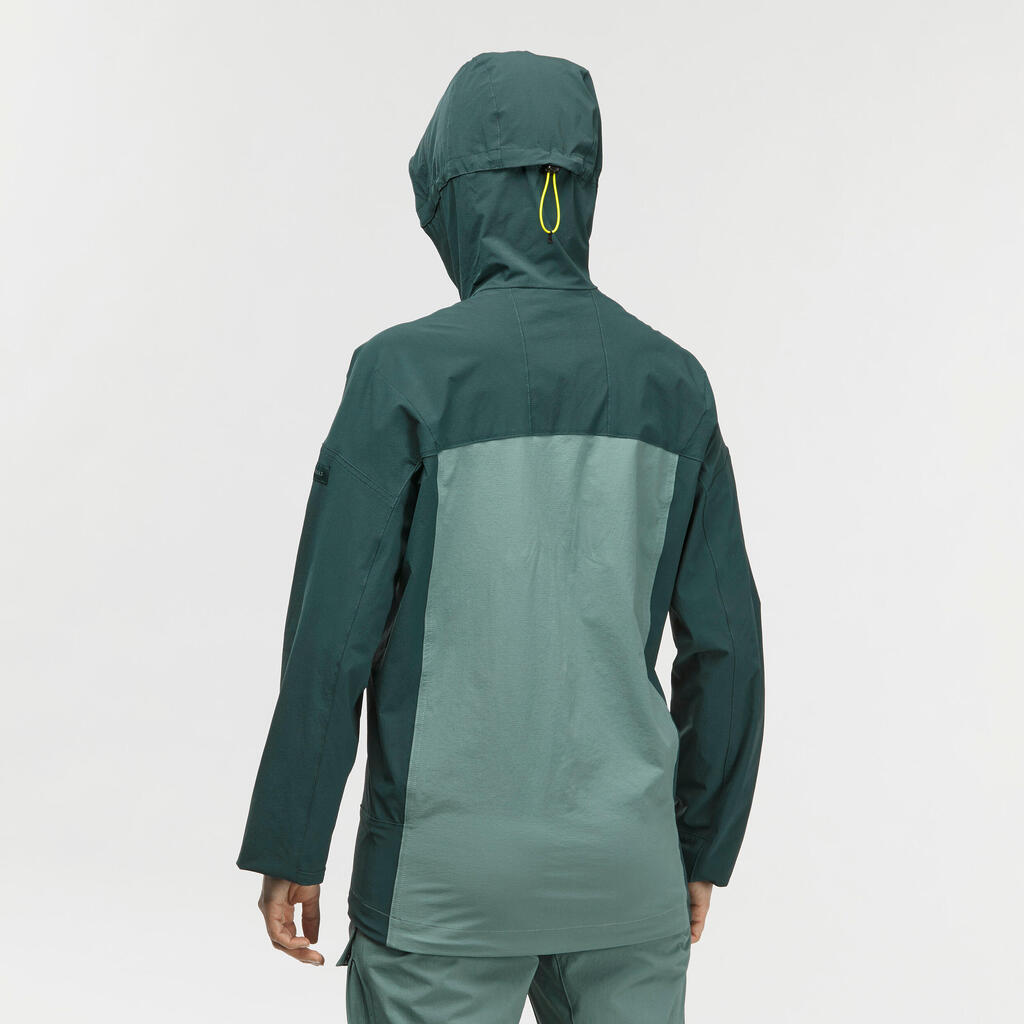 Chaqueta antimosquitos de trekking para Adultos Forclaz Tropic 500 verde