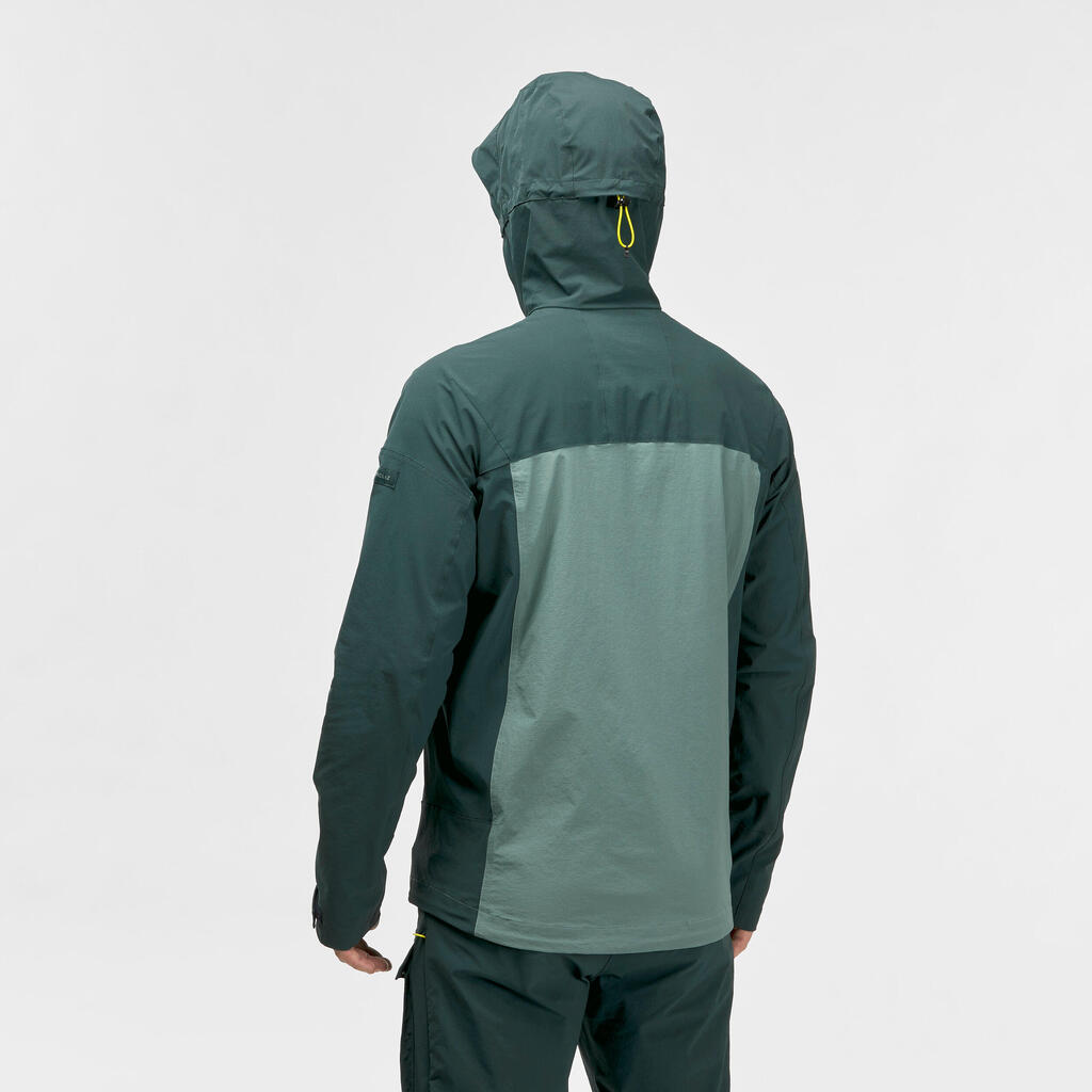 Chaqueta antimosquitos de trekking para Adultos Forclaz Tropic 500 verde