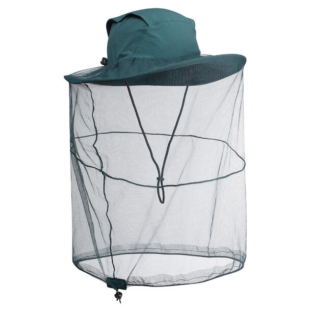 Trekking Mosquito Net Hat Forclaz Tropic 500 Green