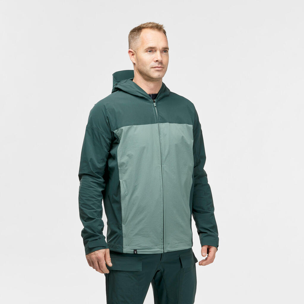 Chaqueta antimosquitos de trekking para Adultos Forclaz Tropic 500 verde