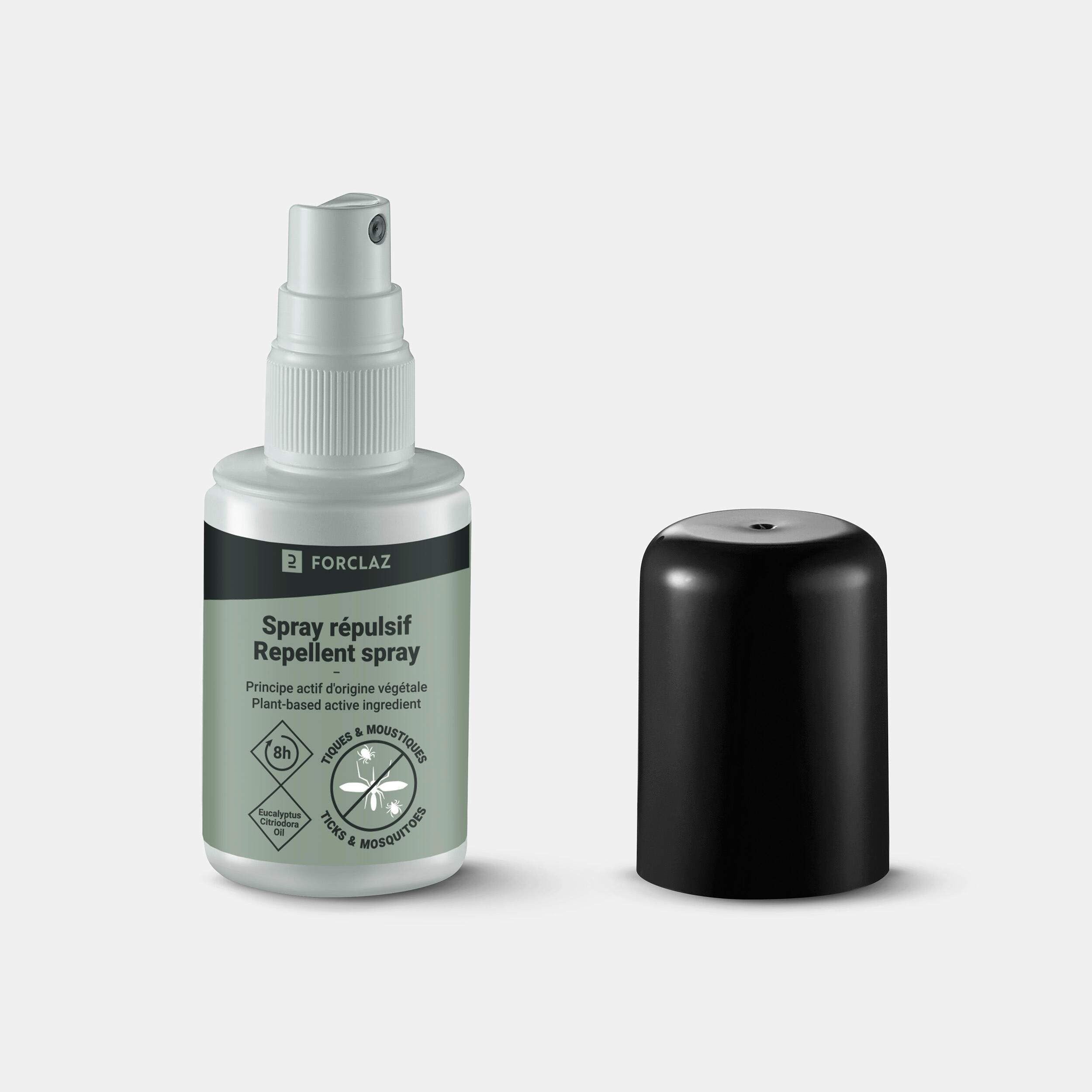 Mosquito and Tick Repellent Spray Eucalyptus Essential Oil 60ml 4/5
