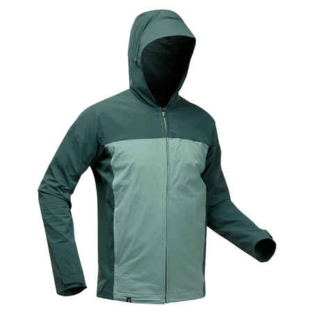 Chaqueta antimosquitos de trekking para Adultos Forclaz Tropic 500 verde