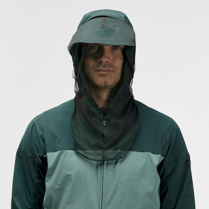 Unisex antimosquito jacket Tropic 900 Green Decathlon