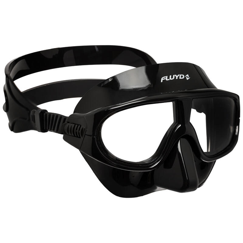 Maska na potápění na nádech / freediving Apnea 100 černá