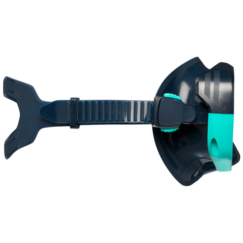 Scuba Diving Mask 100 Opaque blue Decathlon