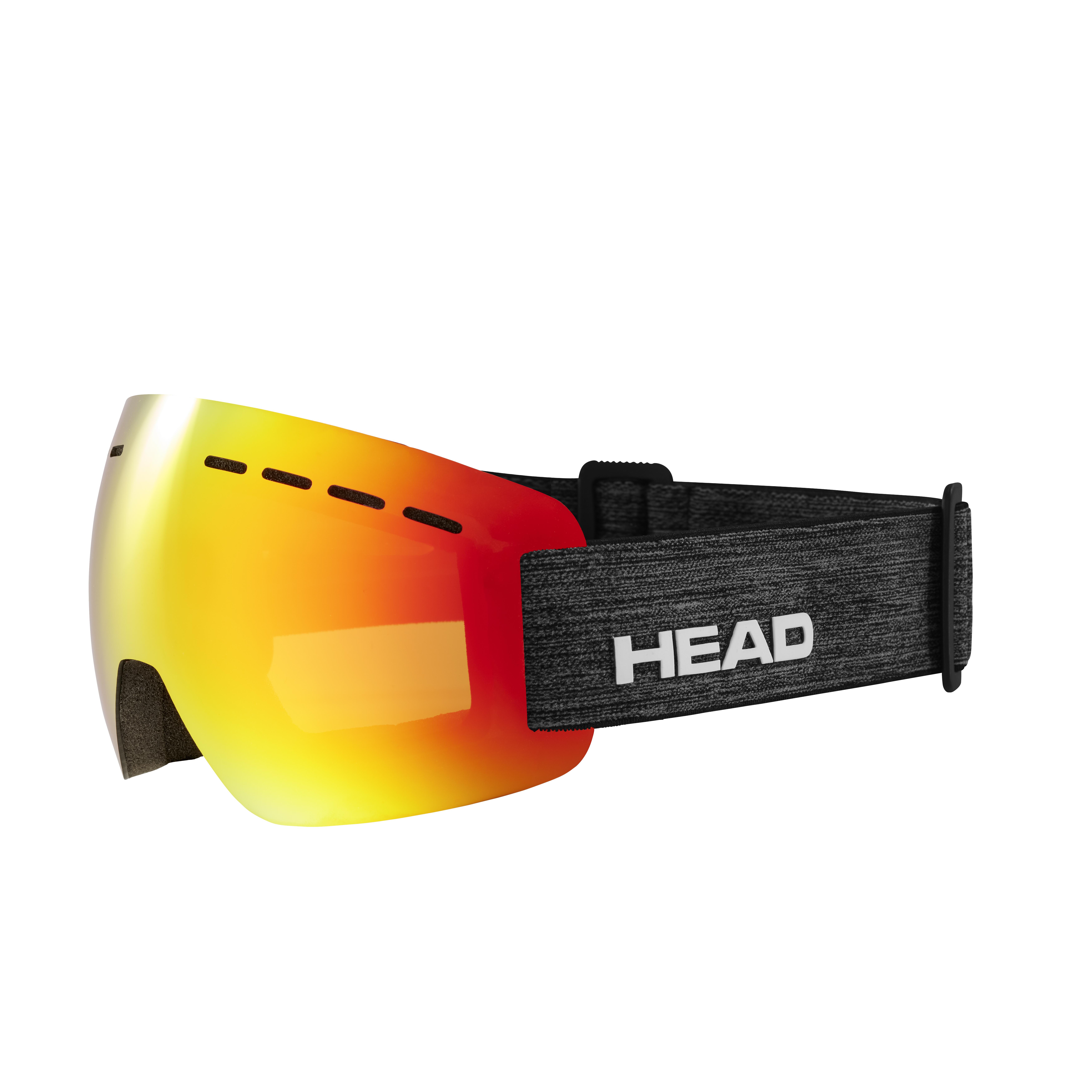 Maschera da sci e snowboard adulto Solar HEAD - bel tempo - rossa NO BRAND  | DECATHLON