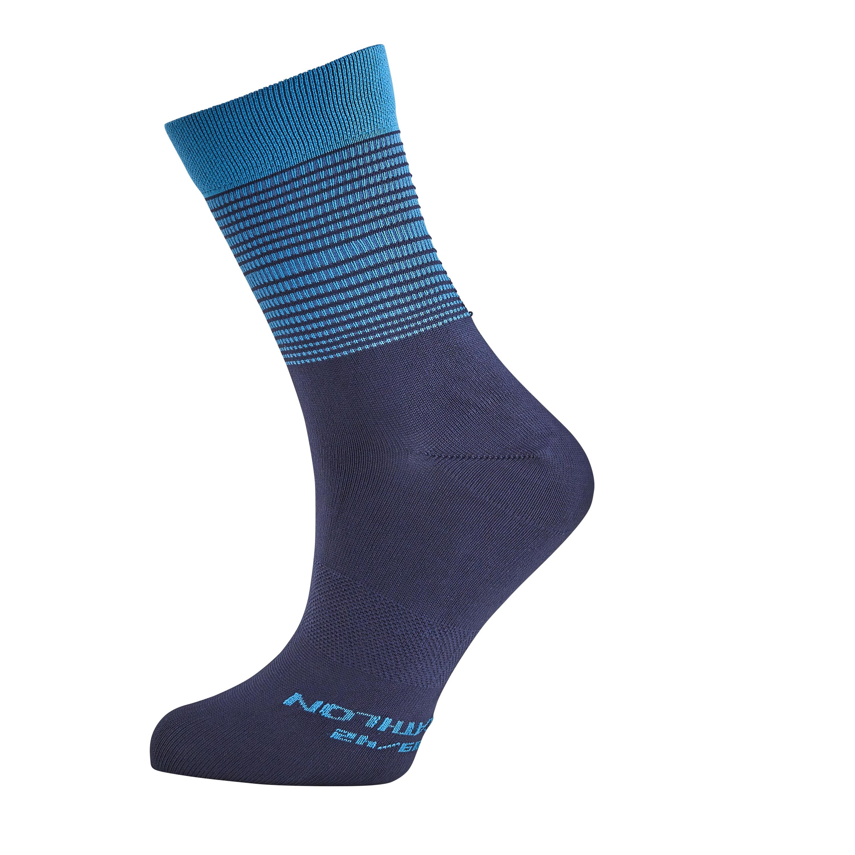 Summer Road Cycling Socks 520 - Blue 2/3