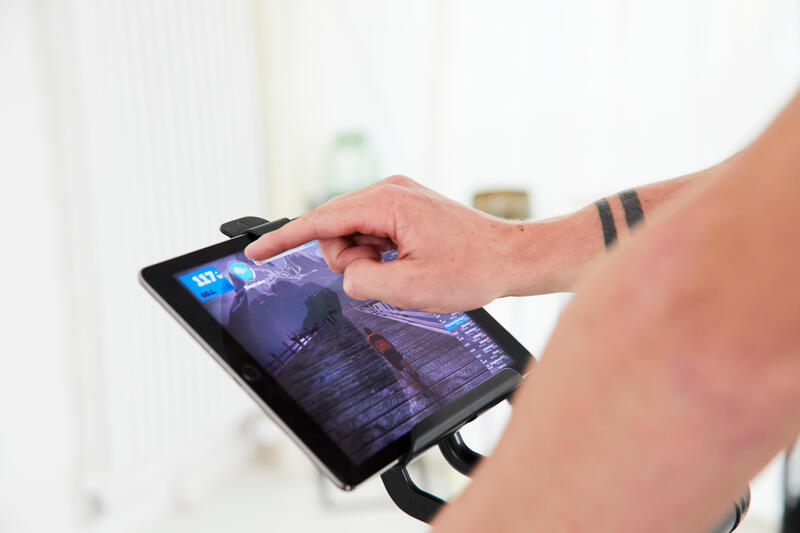 Supporto tablet home trainer
