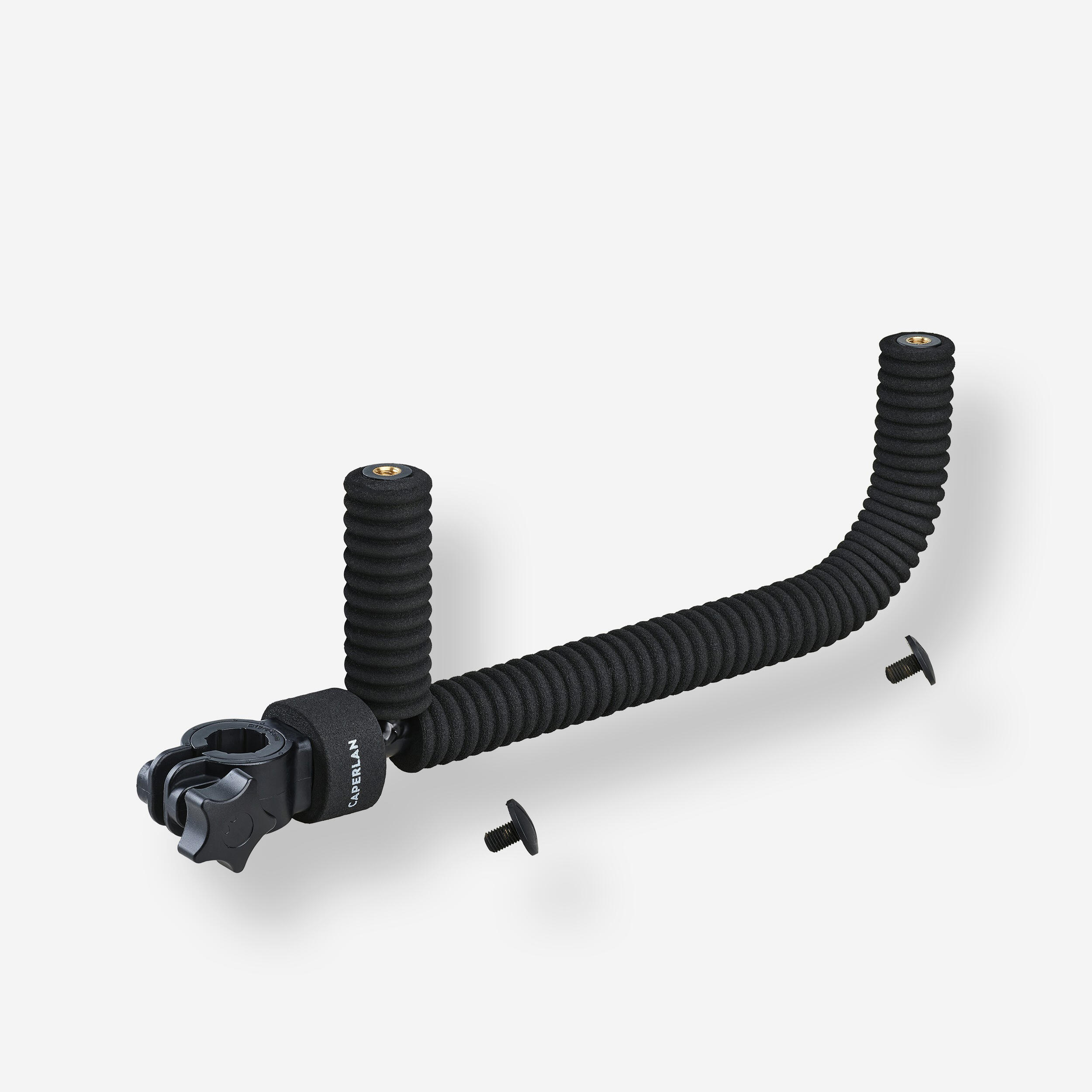 Lot De 3 Supports De Canne à Pêche Pour Garde-corps – Avec Sangle De Fixation, En TPE élastique, Portable - 6