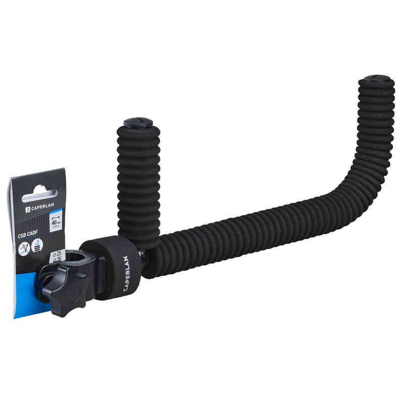 Zweifachhalter CSB CADF für Angelstation geknickt EVA-gepolstert D 25/36 mm