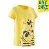 Baby Gym T-Shirt Sportee 100 - Yellow