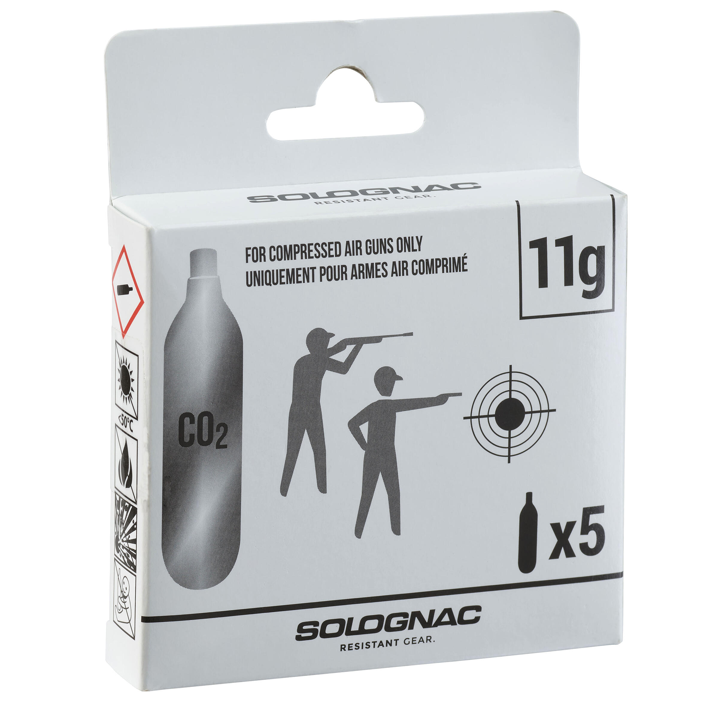 Capsule CO2 11 g x5 2/4