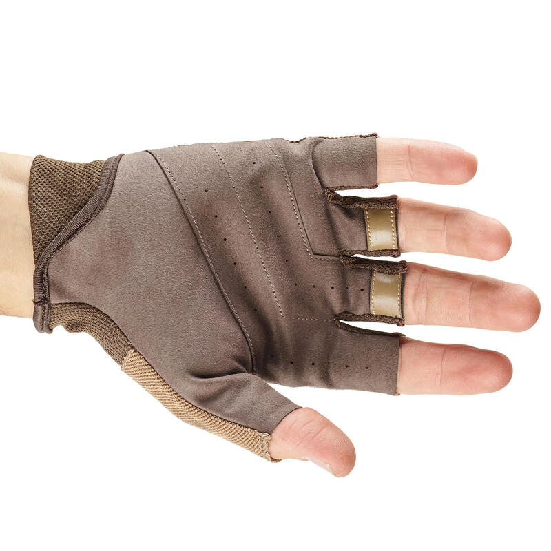 GANTS MITAINES BALL TRAP MARRON