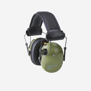 Casco Electrónico Caza Tiro Deportivo Numaxes Acoustic Proteccion 19 dB Verdes