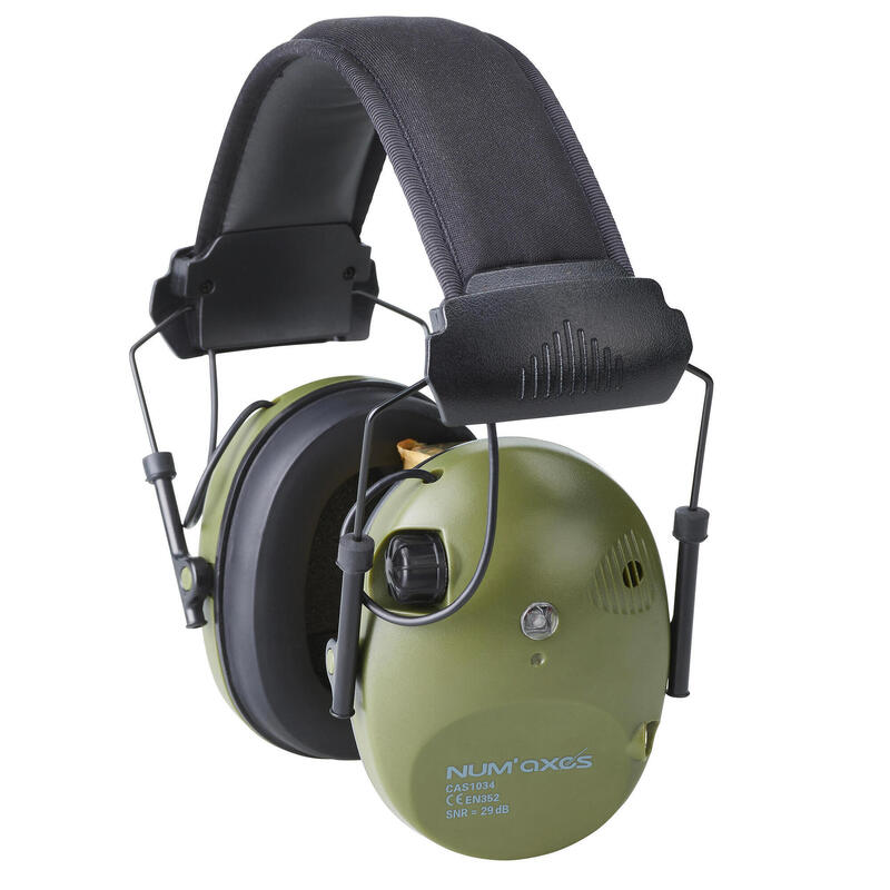 Casque électronique anti - bruit Num Axes CAS1034 vert