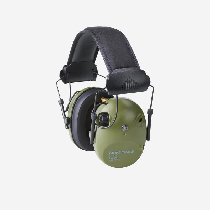 Cuffie elettroniche antirumore Num Axes CAS1034 verdi